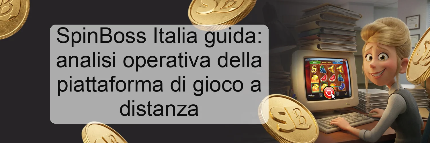 SpinBoss Italia guida: analisi operativa della piattaforma di gioco a distanza SpinBoss Italia guida: analisi operativa della piattaforma di gioco a distanza